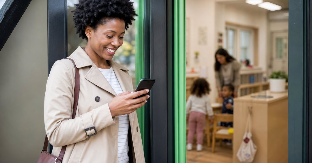 What should a daycare include in a daily report to keep parents informed and reassured?